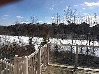 Beige Aluminum Railing
