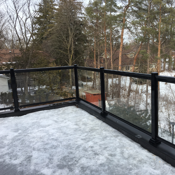 glass railings