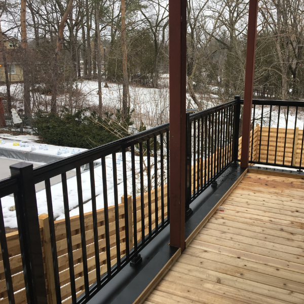 aluminum railings